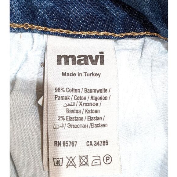 NWT Mavi Alissa High-Rise Super Skinny Jeans Size 31x34 - Picture 8 of 10